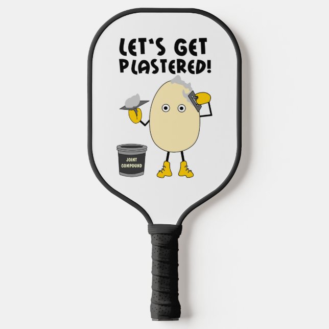 Raquette De Pickleball Plasteriser (Recto)
