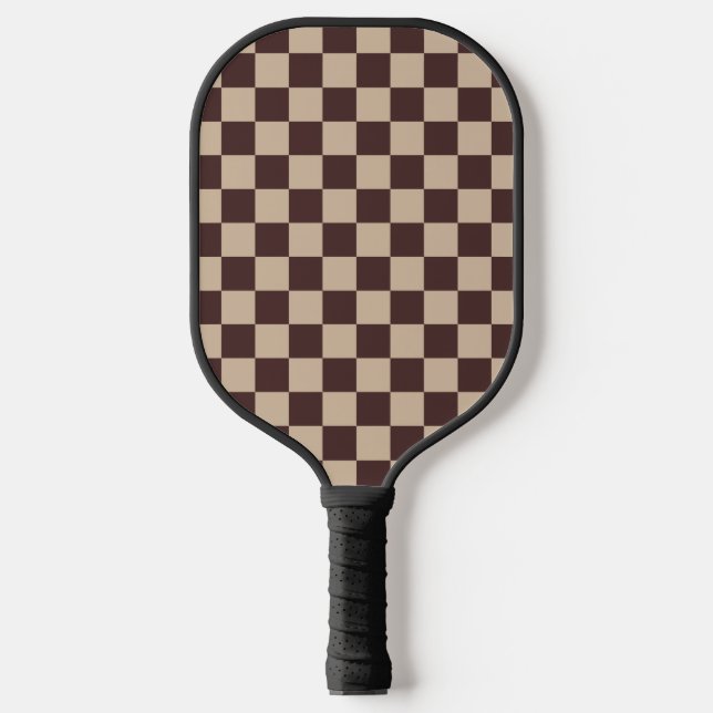 Raquette De Pickleball Plateau de contrôle Brown café (Recto)