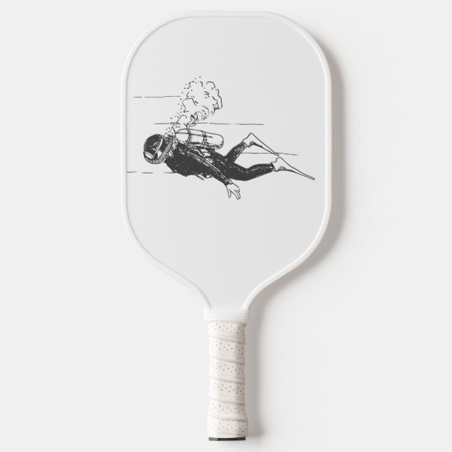 Raquette De Pickleball Plongeur (Recto)