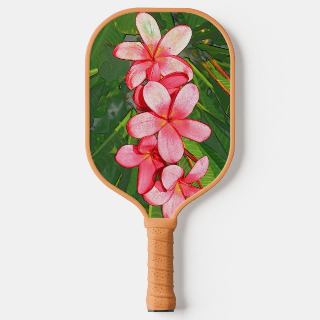 Raquette De Pickleball Plumeria (Recto)