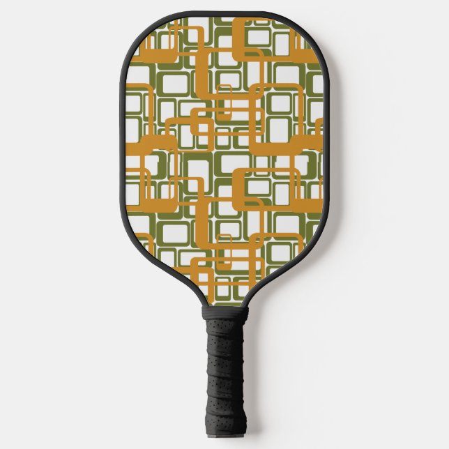 Raquette De Pickleball Plus D'Ouverture Des Rectangles Modernes Du Milieu (Recto)