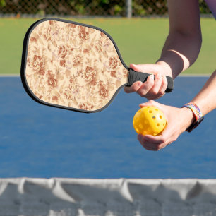 Raquette De Pickleball Plutôt Vintage Floral