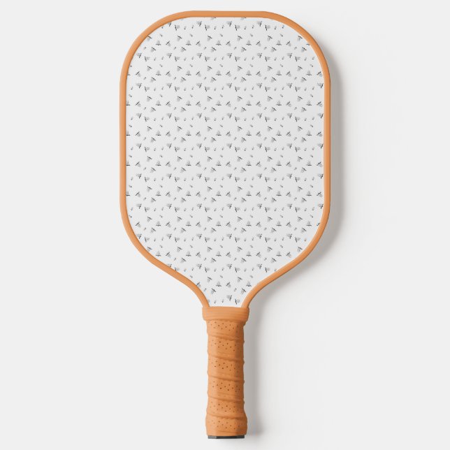 Raquette De Pickleball Point, Nickel Gris (Recto)