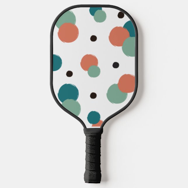 Raquette De Pickleball Points colorés esthétiques (Verso)