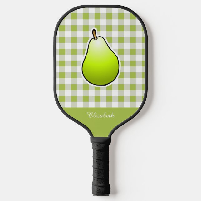 Raquette De Pickleball Poire verte (Recto)