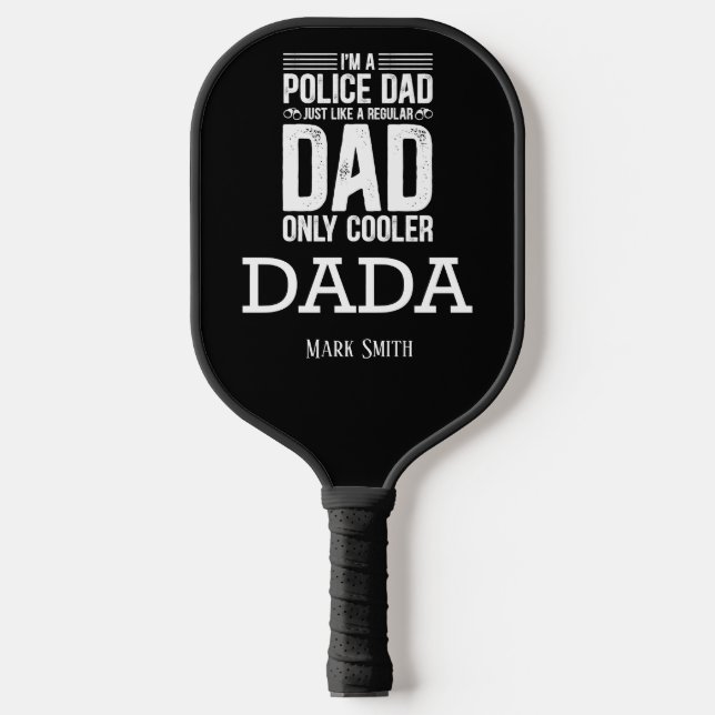 Raquette De Pickleball Police papa (Recto)