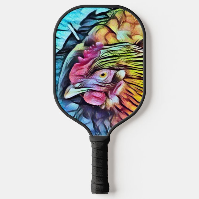 RAQUETTE DE PICKLEBALL POULET (Recto)