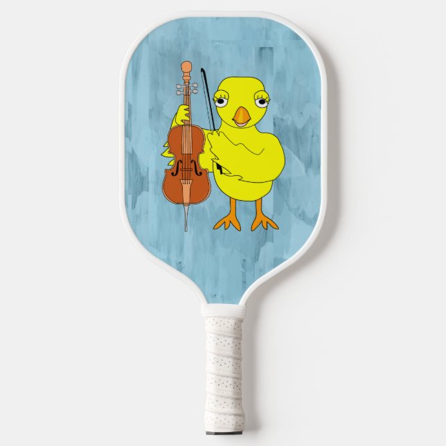 Raquette De Pickleball Poulet au violoncelle (Recto)