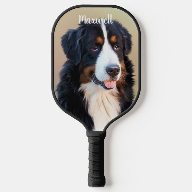 Raquette De Pickleball Propriétaires personnalisés de chiens photo pour a (Recto)