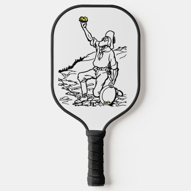 Raquette De Pickleball Prospecteur Gold Miner (Recto)