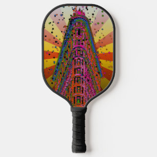 Raquette De Pickleball Psychedelic NYC - Top of the Flatiron Building A2