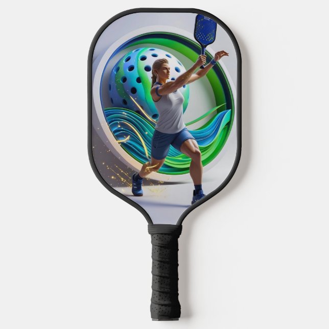 Raquette De Pickleball Puissance de l'esprit - Inspiration de Pickleball (Recto)