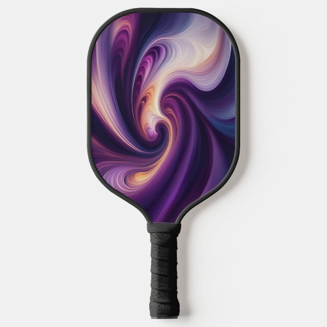 Raquette De Pickleball Purple Momentum – Abstract Art Pickleball Paddle (Recto)
