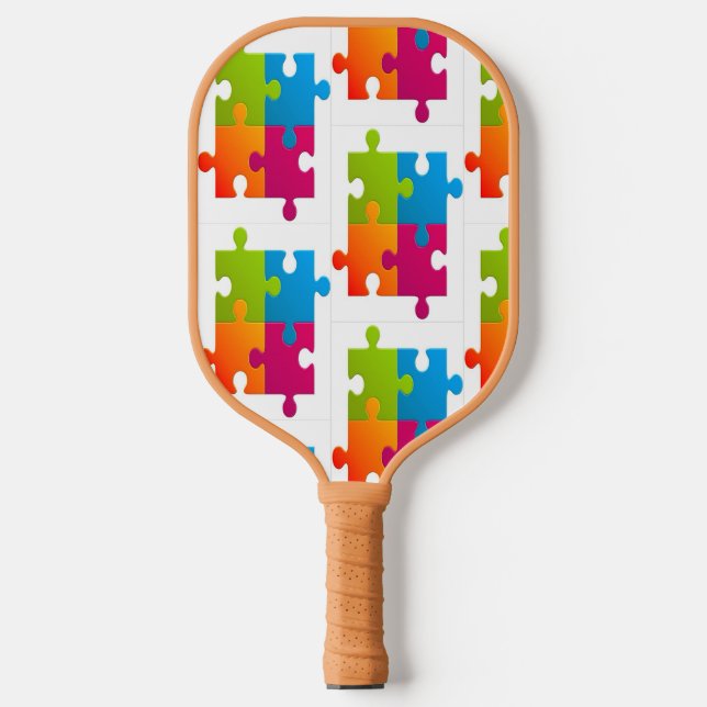 Raquette De Pickleball "Puzzle This" (Recto)