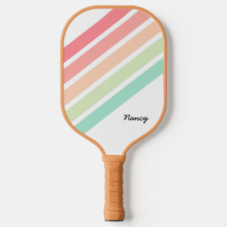 Raquette De Pickleball Rainbow Nom personnalisé Pickleball Paddle personn