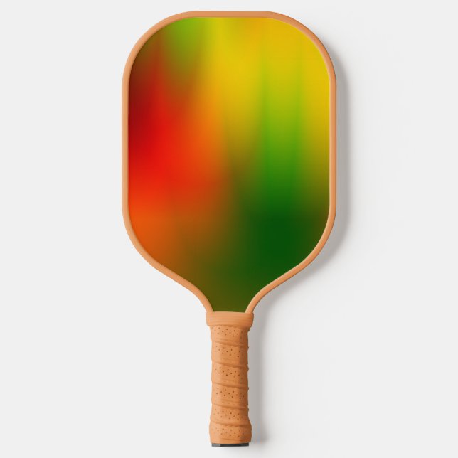 Raquette De Pickleball Rasta Splash de couleur (Recto)