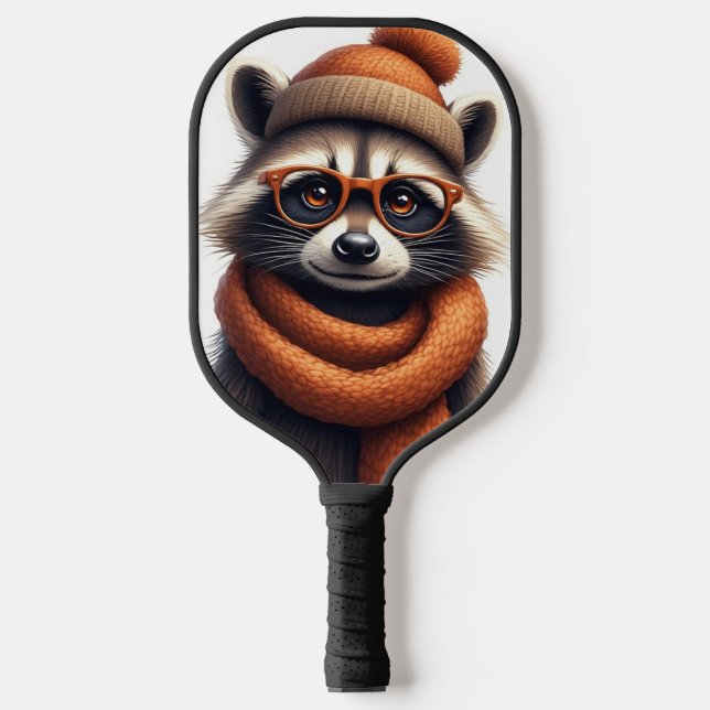 Raquette De Pickleball Raton laveur élégant (Recto)