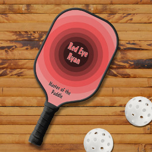 Raquette De Pickleball Red Eye Ryan, Cercles symétriques en rouge
