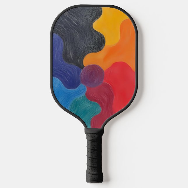 Raquette De Pickleball Réflexions artistiques (Recto)