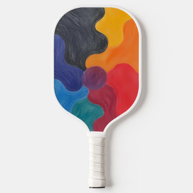 Raquette De Pickleball Réflexions Artistiques (Recto)