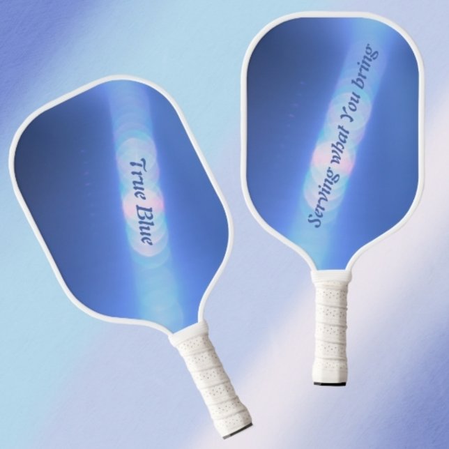 Raquette De Pickleball Réfraction bleue (Créateur téléchargé)