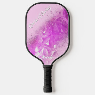 Raquette De Pickleball Reine De Swing Purple Gems Spraypaint