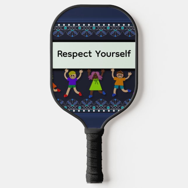Raquette de Pickleball Respectez-vous (Recto)
