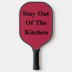Raquette De Pickleball Restez À L'Écart Du Pickleball De Cuisine