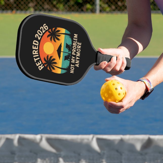 Raquette De Pickleball Retraité 2026 Plus Mon Problème  (Insitu)