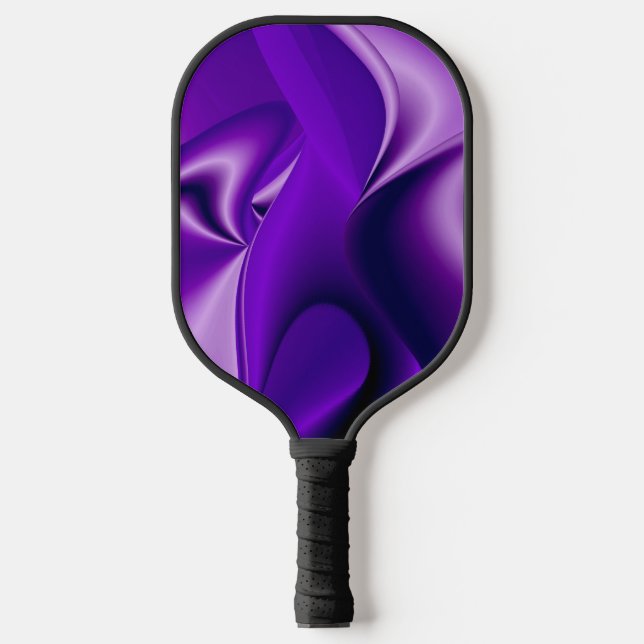 Raquette De Pickleball Rêves arc-en-ciel à fleurs violettes (Recto)