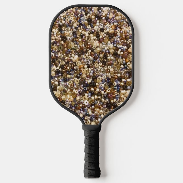 Raquette De Pickleball Richesse Des Perles De Semence (Recto)
