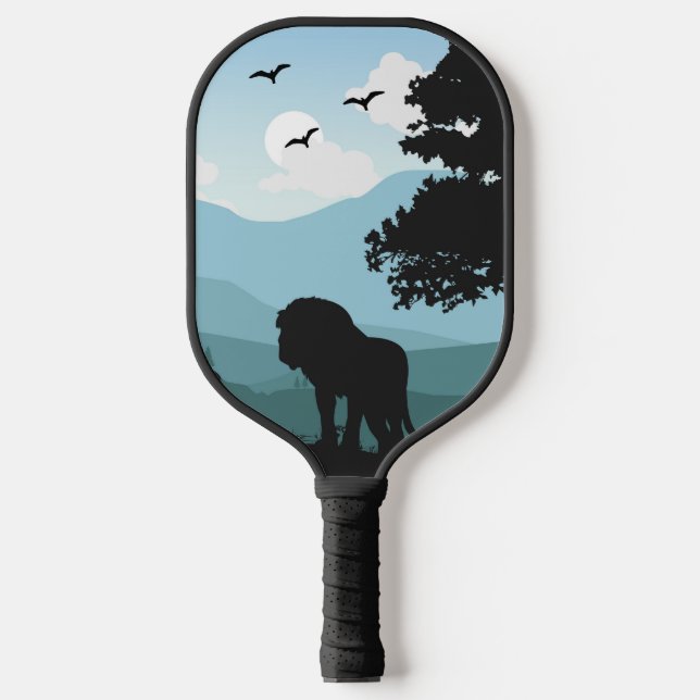 Raquette De Pickleball Roaring Majesty Lion Pickleball Paddles (Recto)