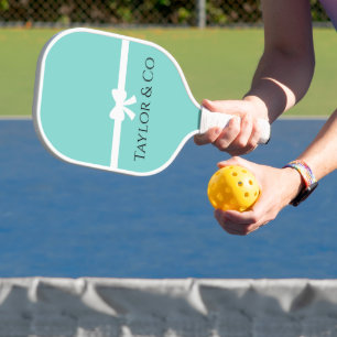 Raquette De Pickleball Robin Oeuf Personnalisé Paddle Bleu Pickleball ave