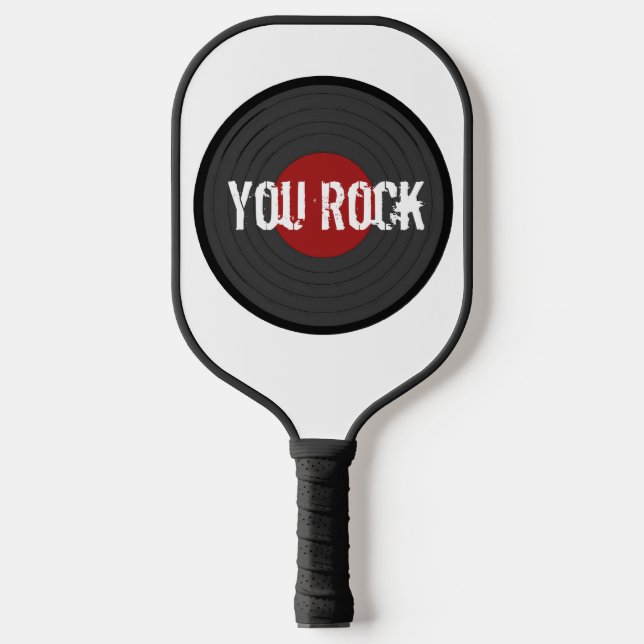 Raquette De Pickleball Rock N Roll You Rock Personnalisé (Recto)