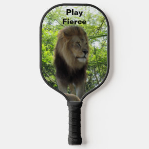 Raquette De Pickleball Roi de la Jungle - Lion personnalisable