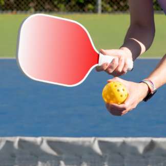 Raquette De Pickleball Rouge et blanc