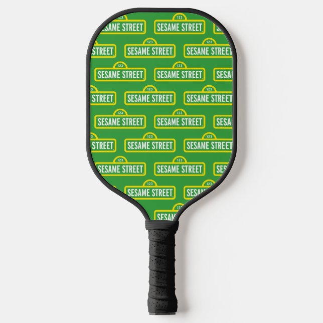 Raquette De Pickleball Rue Sésame | Logo couleur complète (Recto)
