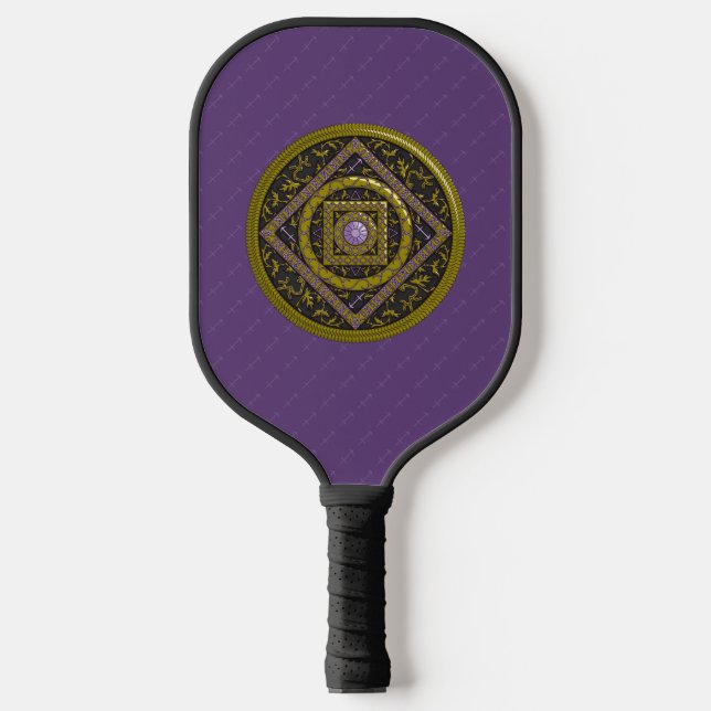 Raquette De Pickleball Sagittaire Mandala (Recto)