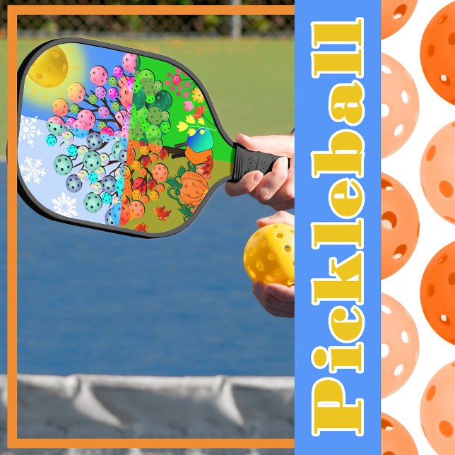 Raquette De Pickleball Saison Toujours Pickleball hiver printemps été aut (Always Pickleball Season Winter Spring Summer Fall Pickleball Paddle)