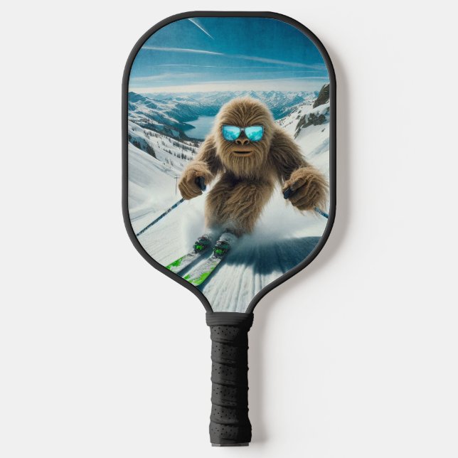 Raquette De Pickleball Sasquatch le skieur (Recto)