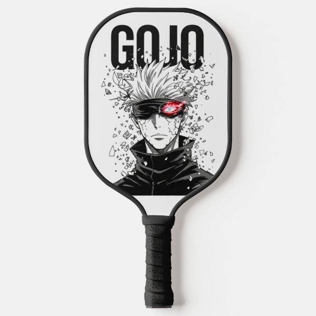 Raquette De Pickleball Satoru Gojo: The Six Eyes - Limited Edition Pickle (Recto)