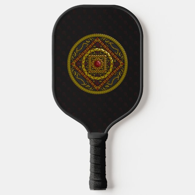 Raquette De Pickleball Scorpio Mandala (Recto)