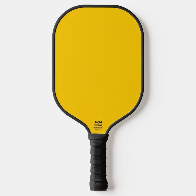 Raquette De Pickleball Sécurité des autobus scolaires Automne Jaune Autom (Recto)