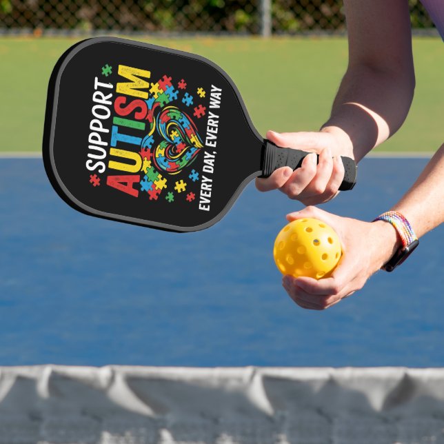 Raquette De Pickleball Sensibilisation à l'autisme (Insitu)