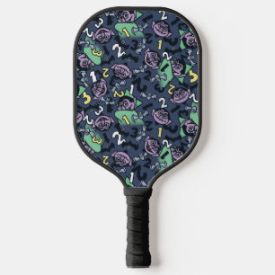 Raquette De Pickleball Sésame Sésame   Count von Count Doodle Motif