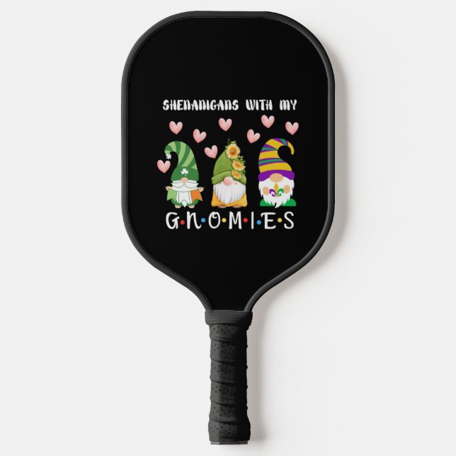 Raquette De Pickleball SHENANIGANS AVEC MES gnomes Premium (Recto)