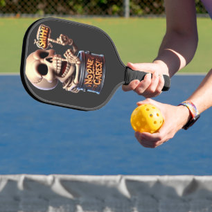 Raquette De Pickleball SHHH... Personne Ne Se Soucie De Skeleton Barrel G