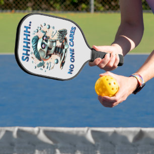 Raquette De Pickleball SHHH... Personne Ne S'Occupe De La Faucheuse Skull