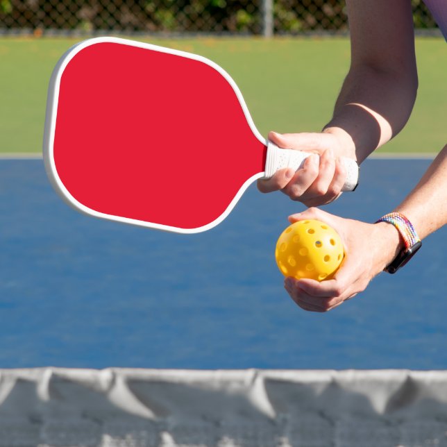 Raquette De Pickleball Simple rouge (Insitu)