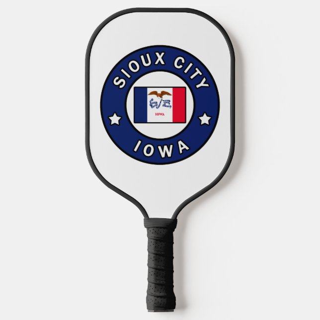 Raquette De Pickleball Sioux City Iowa (Recto)